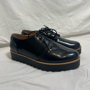 Platform Patent Leather Loafer’s- Size 7.5